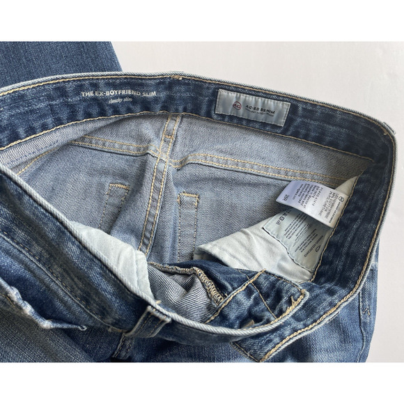 AG Adriano Goldschmied The‎ Ex-Boyfriend Slouchy Slim Denim Jeans Women Size 26R - Picture 3 of 13